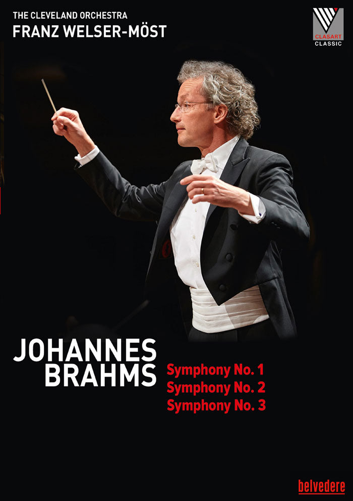 Johannes Brahms: Symphonies Nos. 1, 2 & 3 [Video] cover art