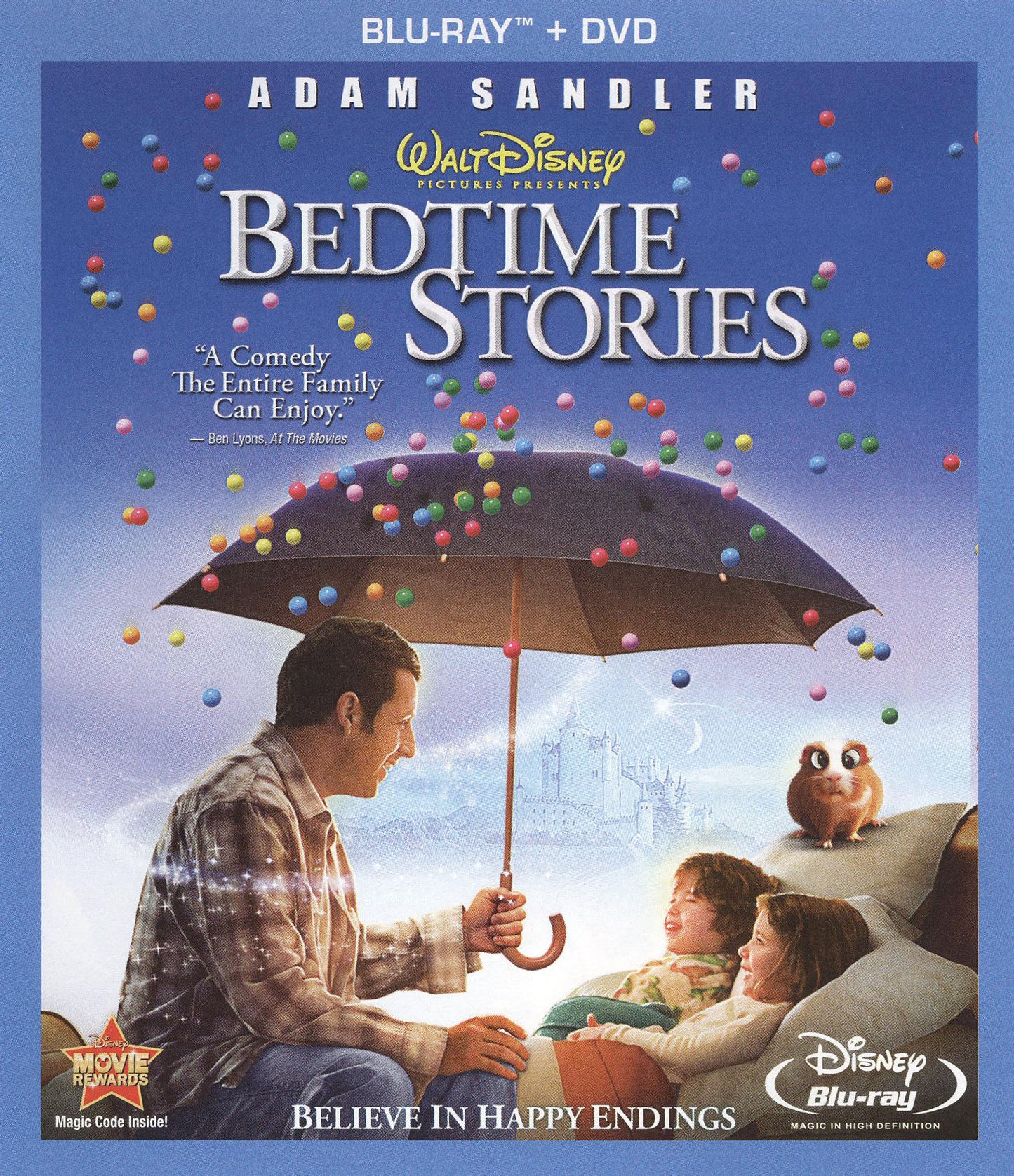 Bedtime Stories [2 Discs] [Blu-ray/DVD] cover art