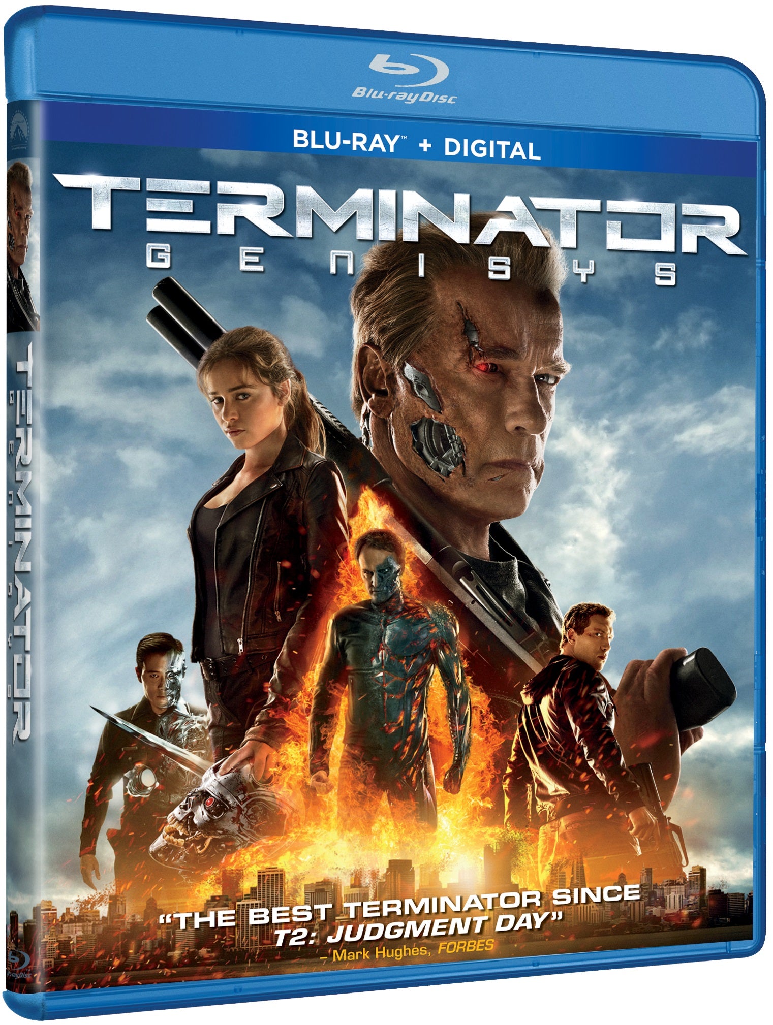 Terminator: Genisys [Includes Digital Copy] [Blu-ray] cover art
