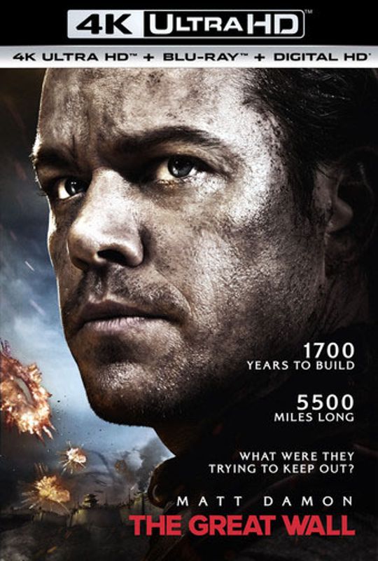 Great Wall [Includes Digital Copy] [4K Ultra HD Blu-ray/Blu-ray] cover art
