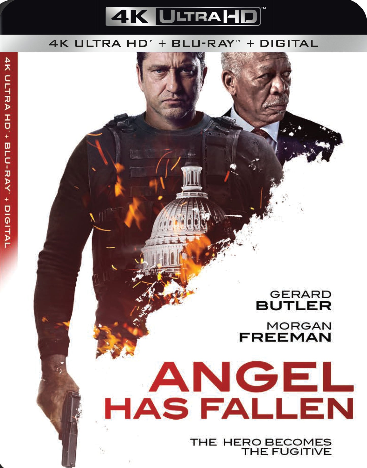 Angel Has Fallen [Includes Digital Copy] [4K Ultra HD Blu-ray/Blu-ray] cover art