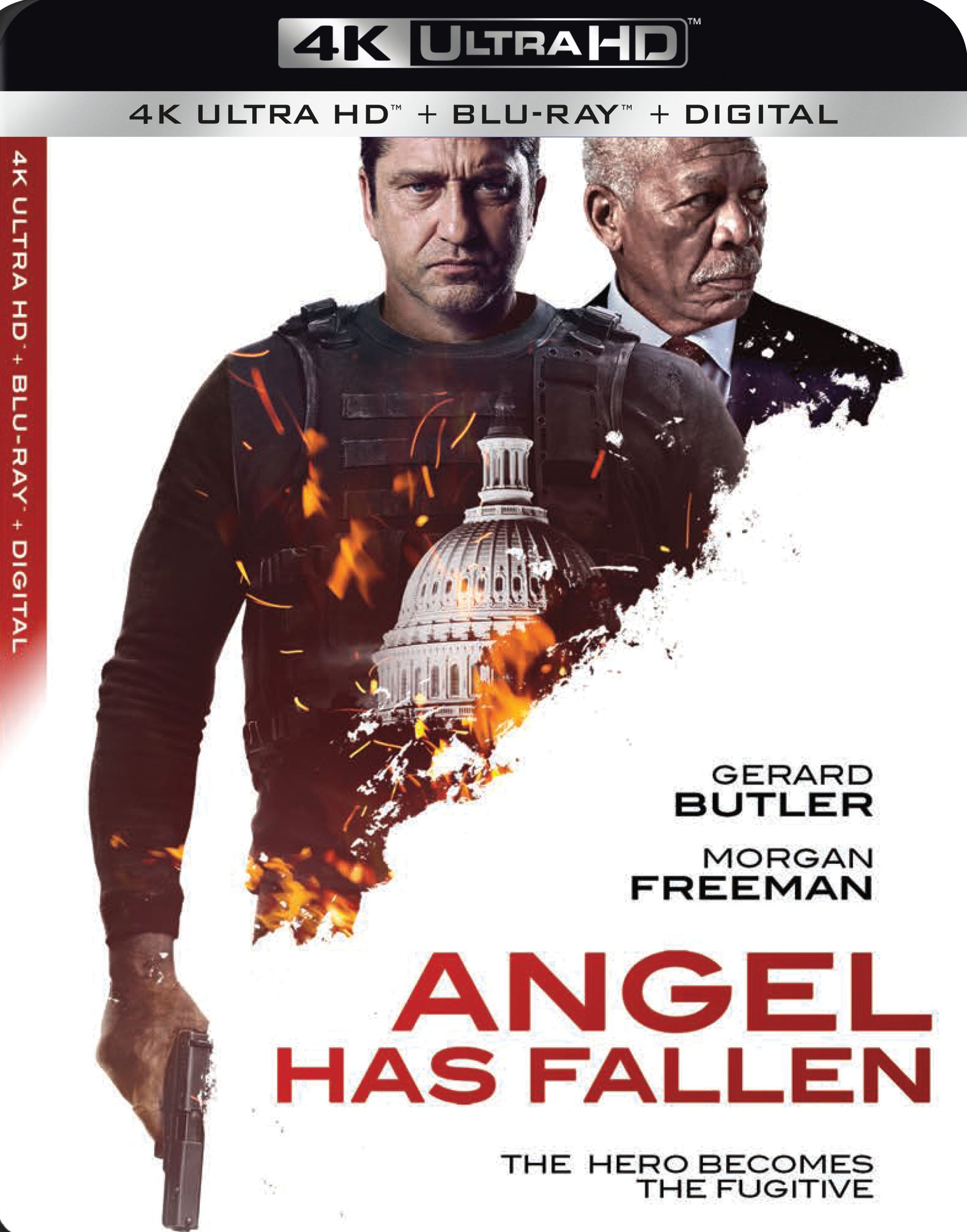 Angel Has Fallen [Includes Digital Copy] [4K Ultra HD Blu-ray/Blu-ray] cover art