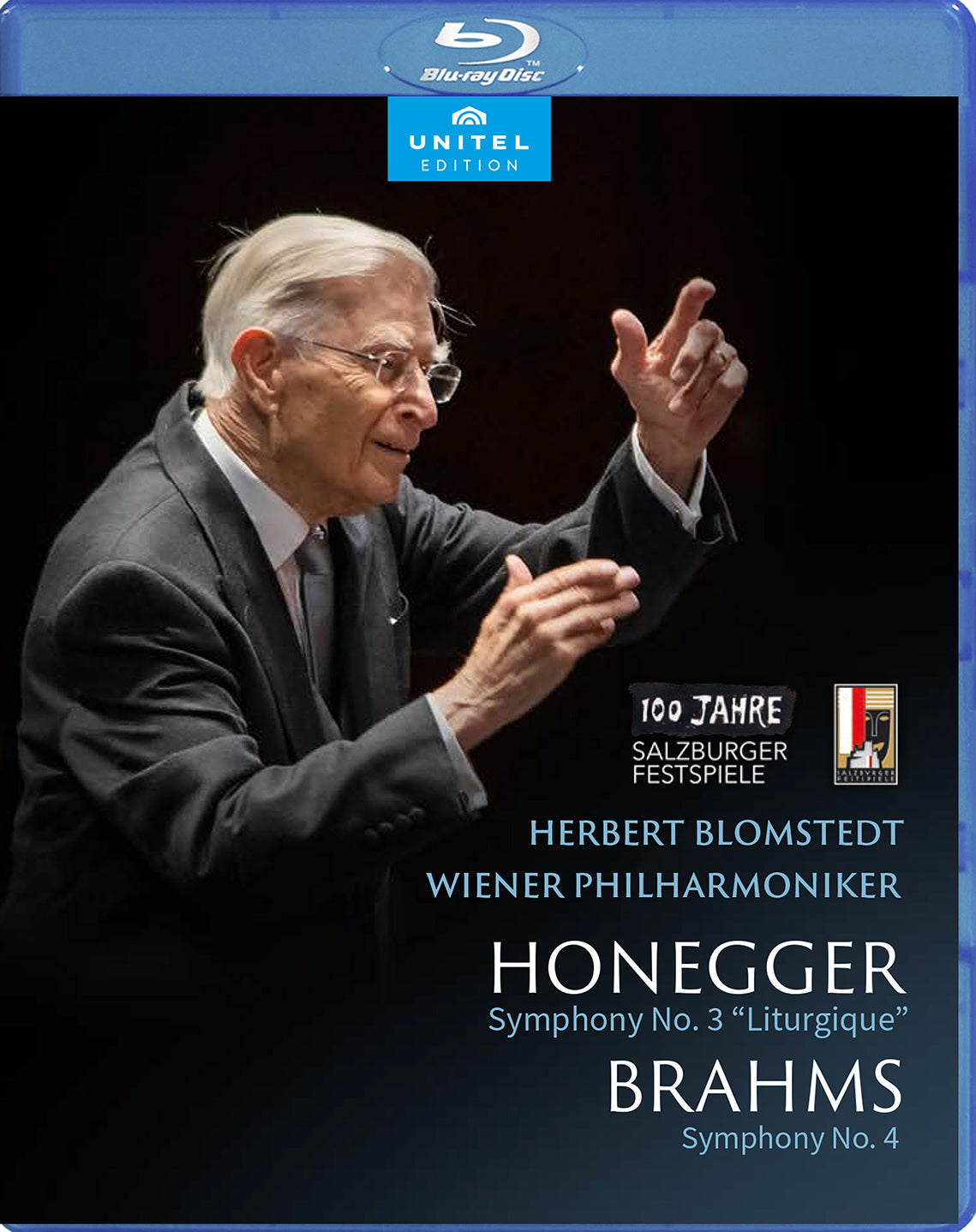 Honegger: Symphony No. 3 "Liturgique"; Brahms: Symphony No. 4 [Video] cover art