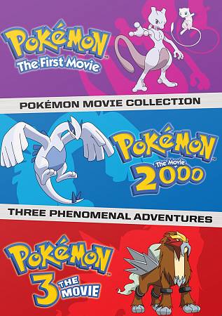 PokTmon The First Three Movies cover art