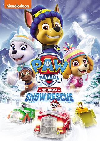 PAW Patrol: The Great Snow Rescue cover art