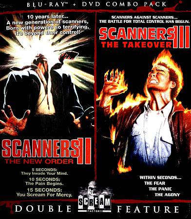 Scanners II: The New Order/Scanners III: The Takeover cover art