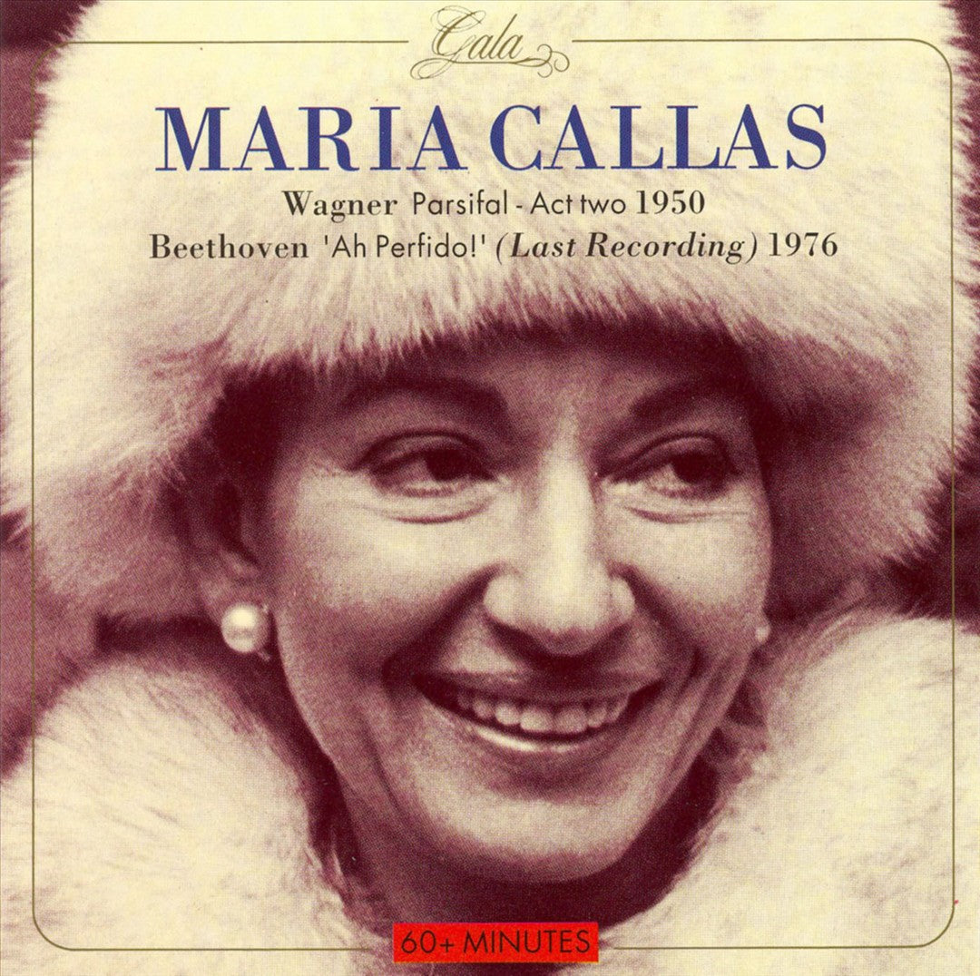 Maria Callas sings Parsifal and Ah Perfido! cover art