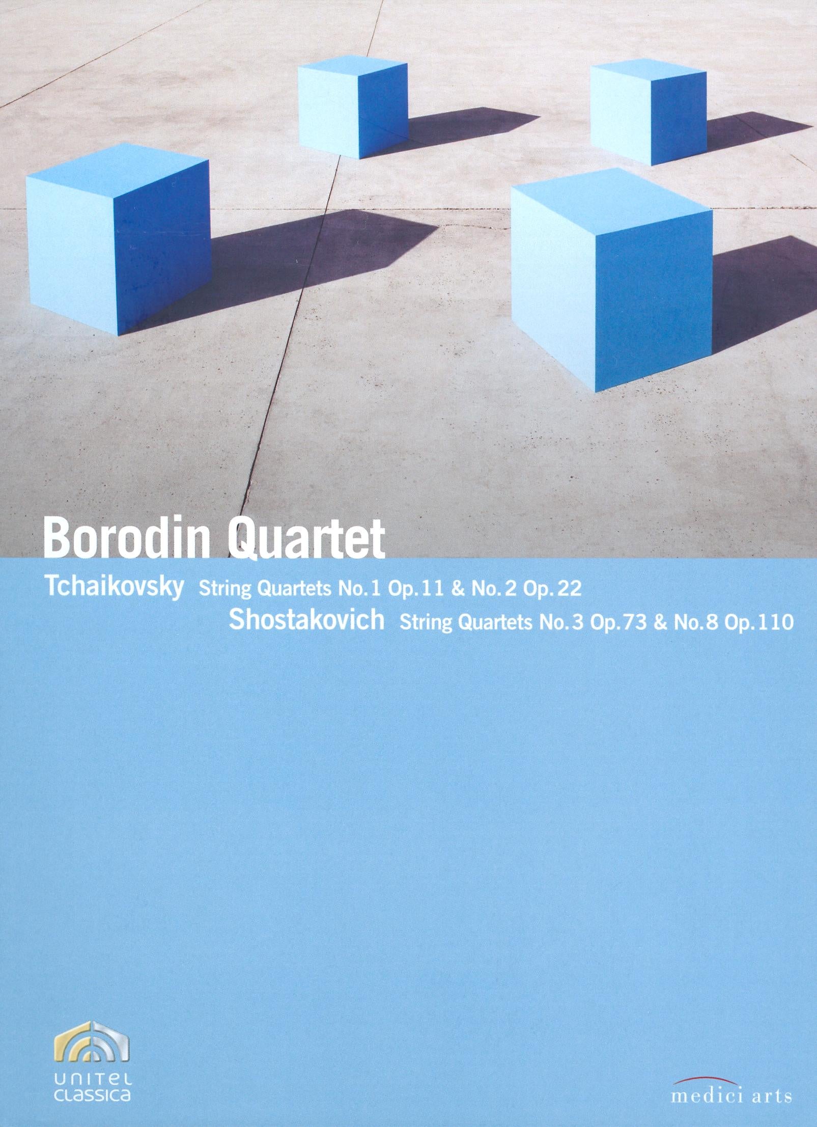Borodin Quartet: Plays Tchaikovsky And Shostakovich cover art