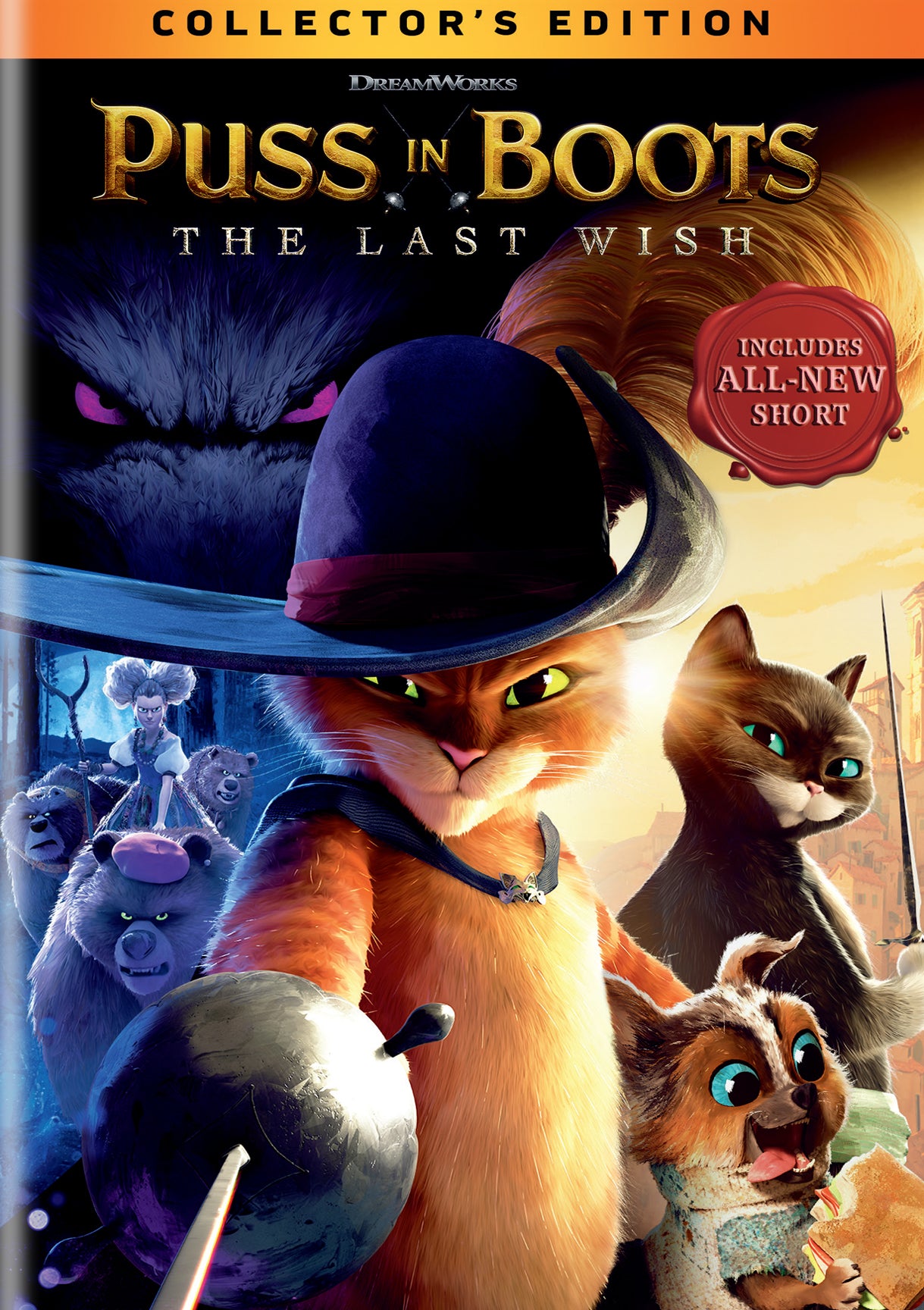Puss in Boots: The Last Wish cover art