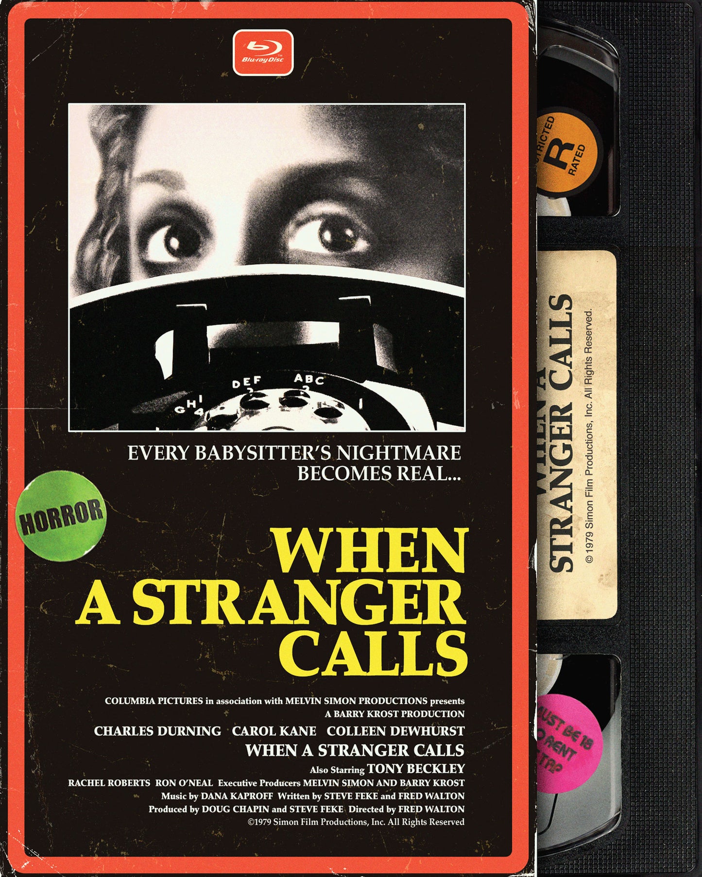 When a Stranger Calls [Blu-ray] cover art