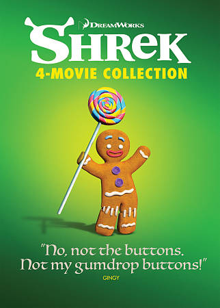 Shrek 4-Movie Anniversary Edition Collection cover art