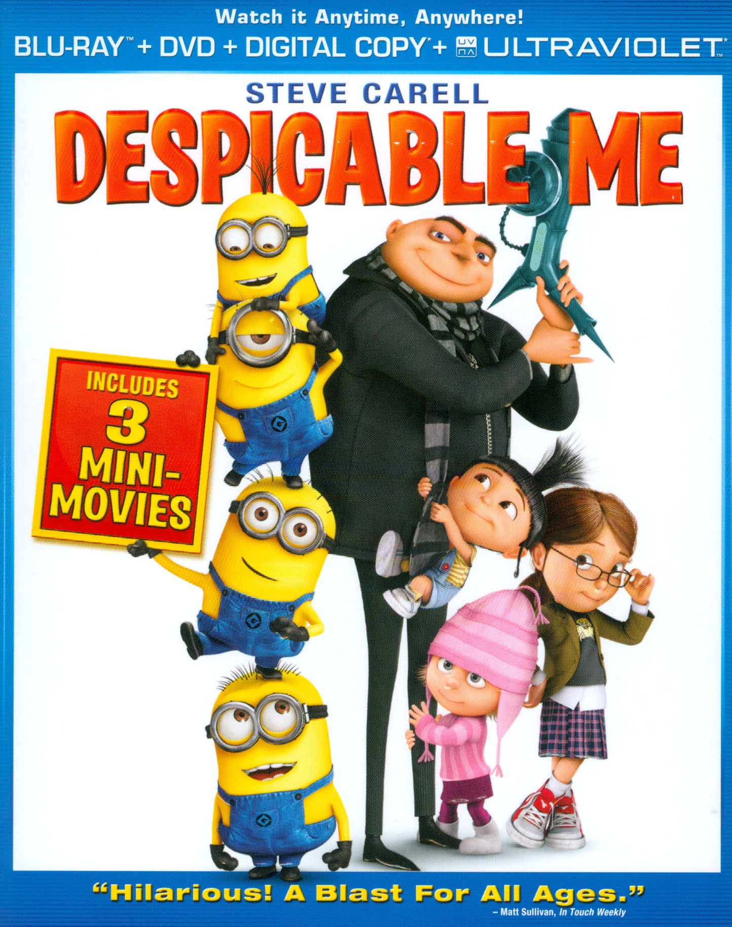 Despicable Me [2 Discs] [Includes Digital Copy] [Blu-ray/DVD] cover art