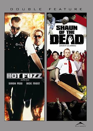 HOT FUZZ / SHAUN OF THE DEAD DVD DOUBLE FEATURE cover art