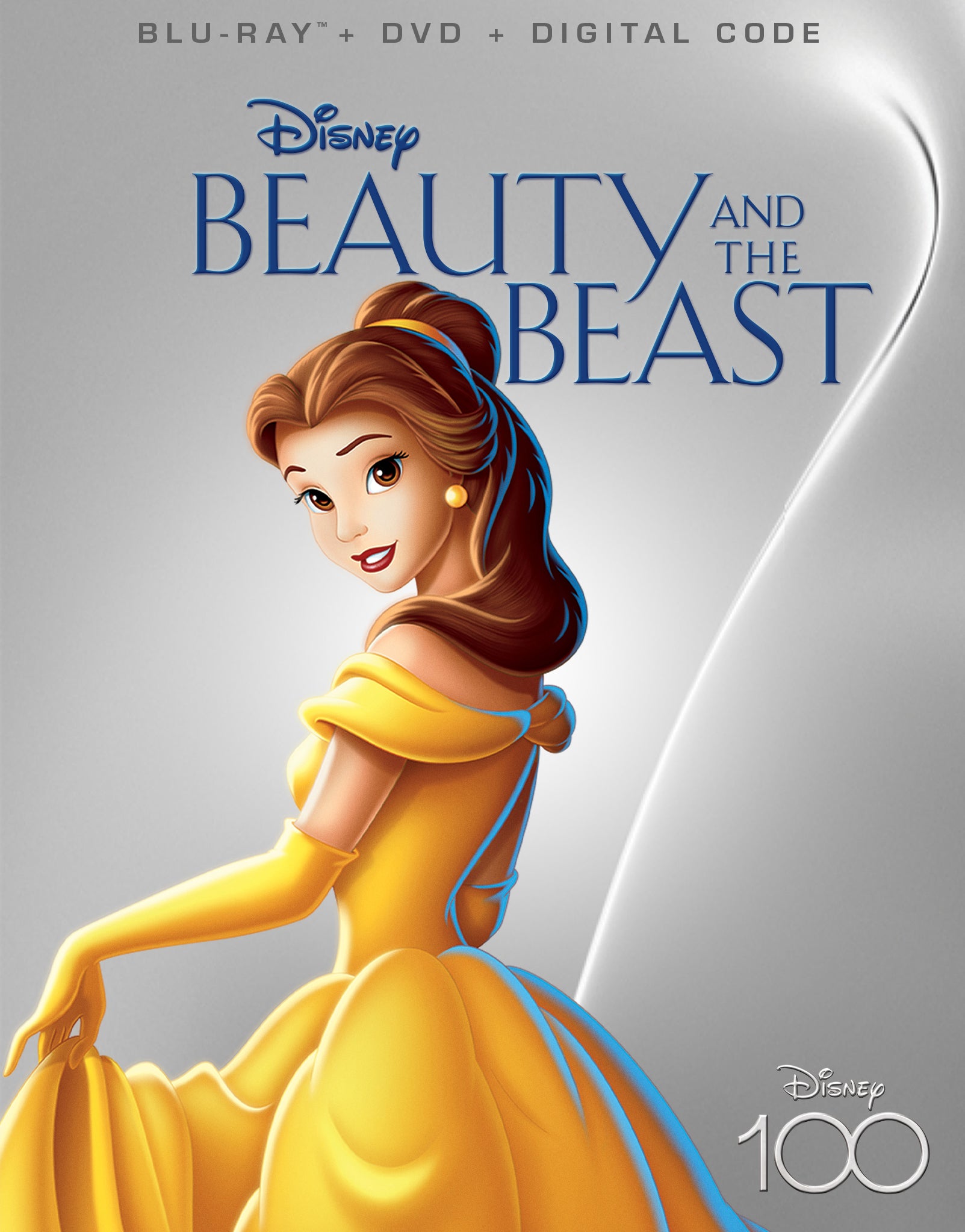 Beauty and the Beast [25th Anniversary Edition] [Includes Digital Copy] [Blu-ray/DVD] cover art