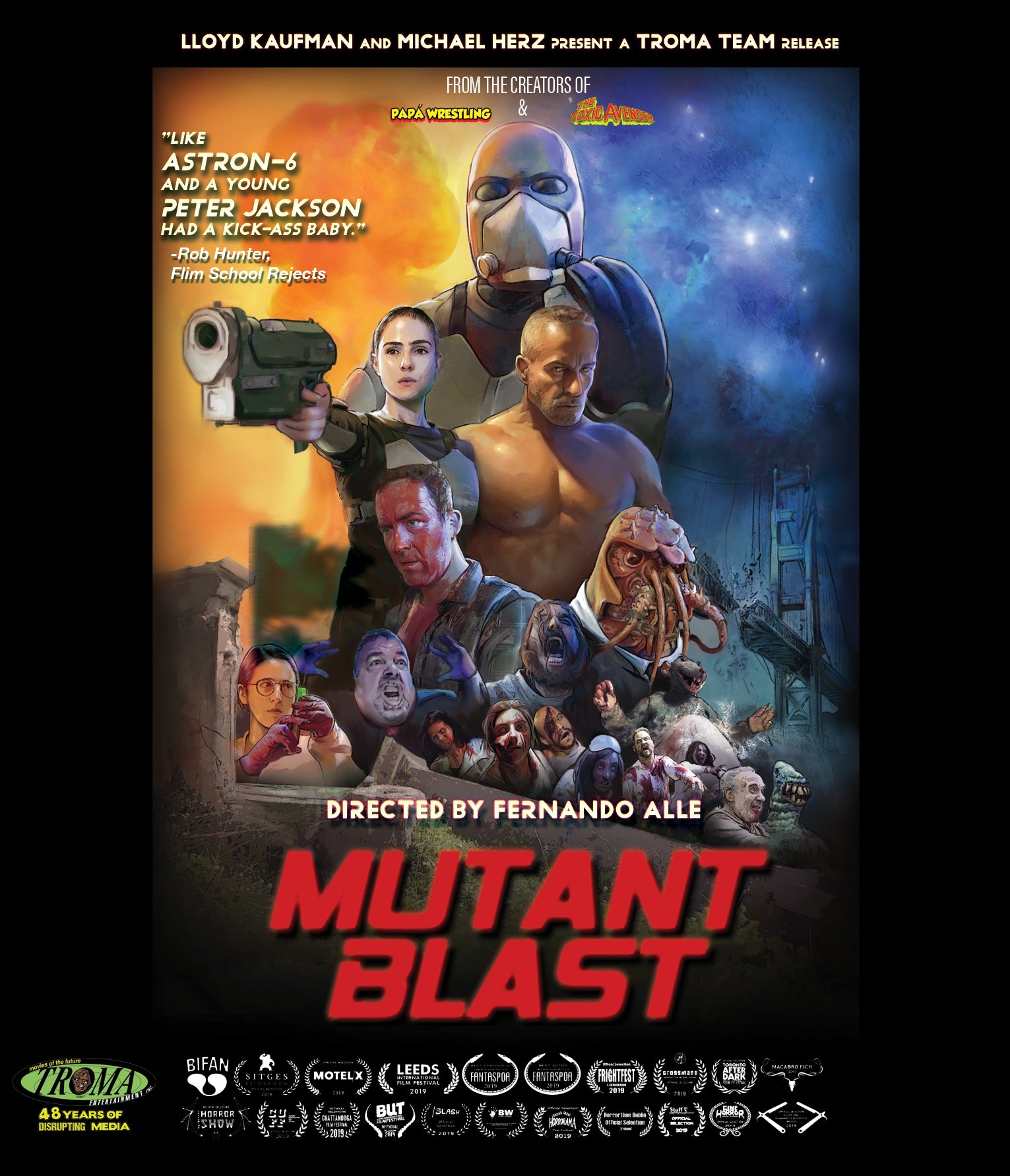 Mutant Blast [Blu-ray] cover art