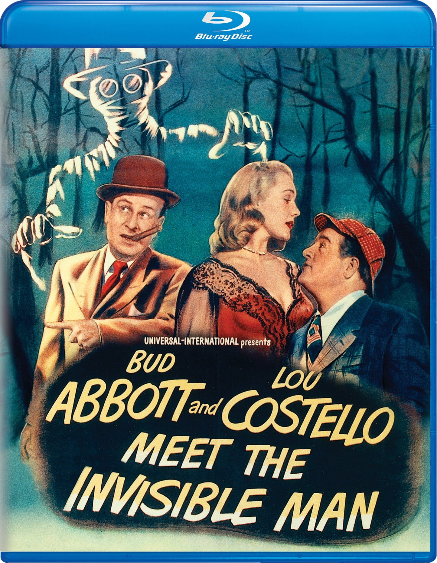 Abbott and Costello Meet the Invisible Man [Blu-ray] cover art