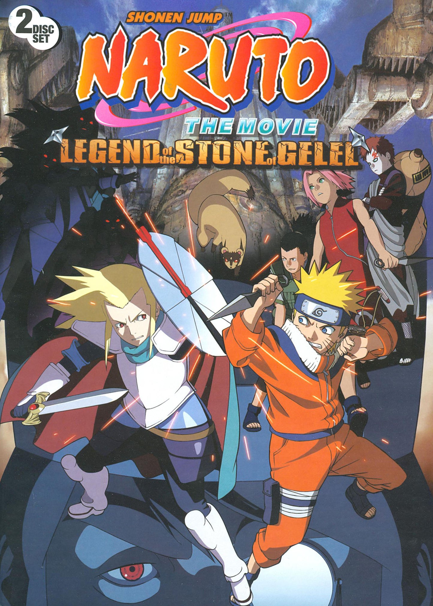 Naruto the Movie, Vol. 2: Legend of the Stone of Gelel cover art