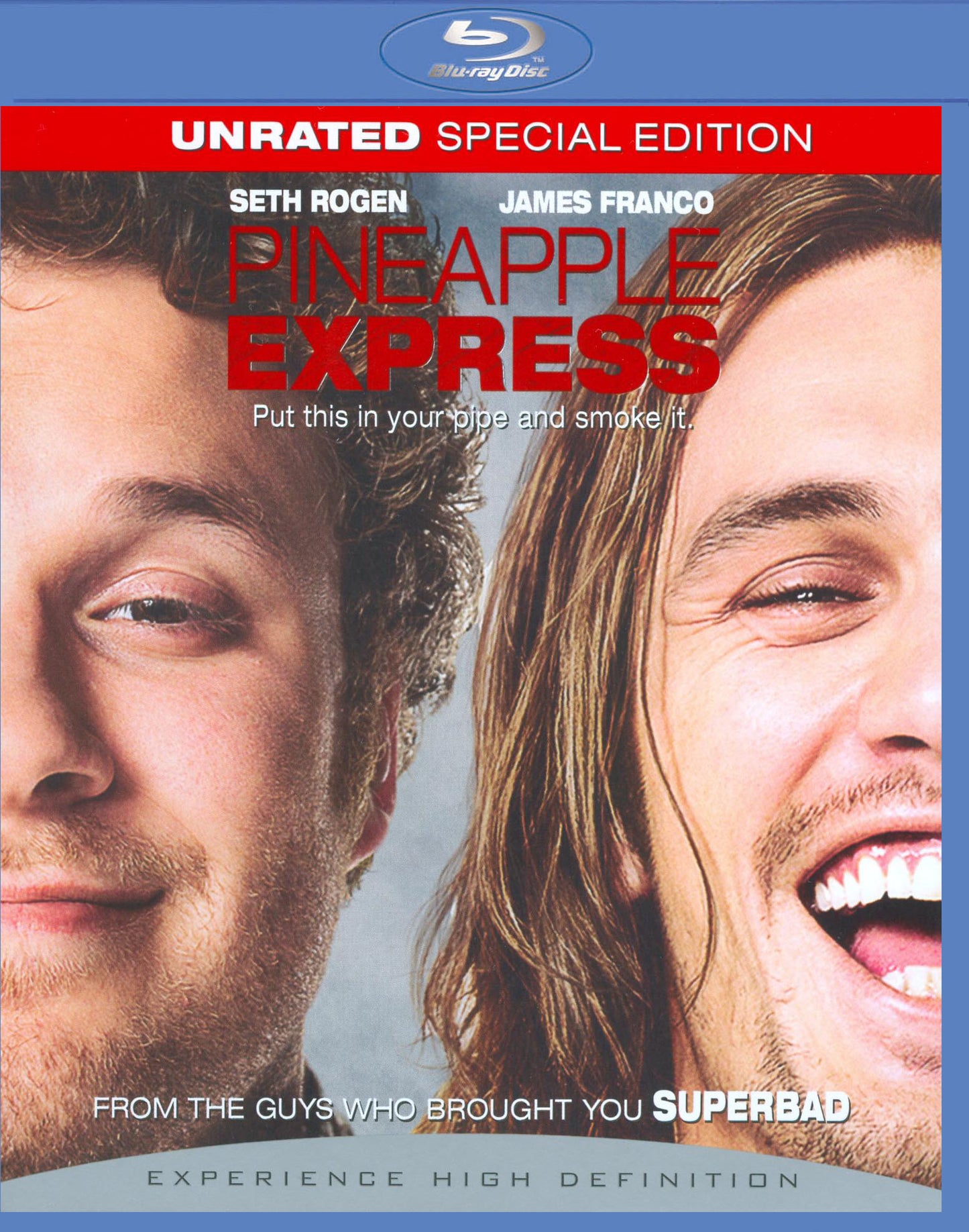 Pineapple Express [Unrated] [Blu-ray] cover art