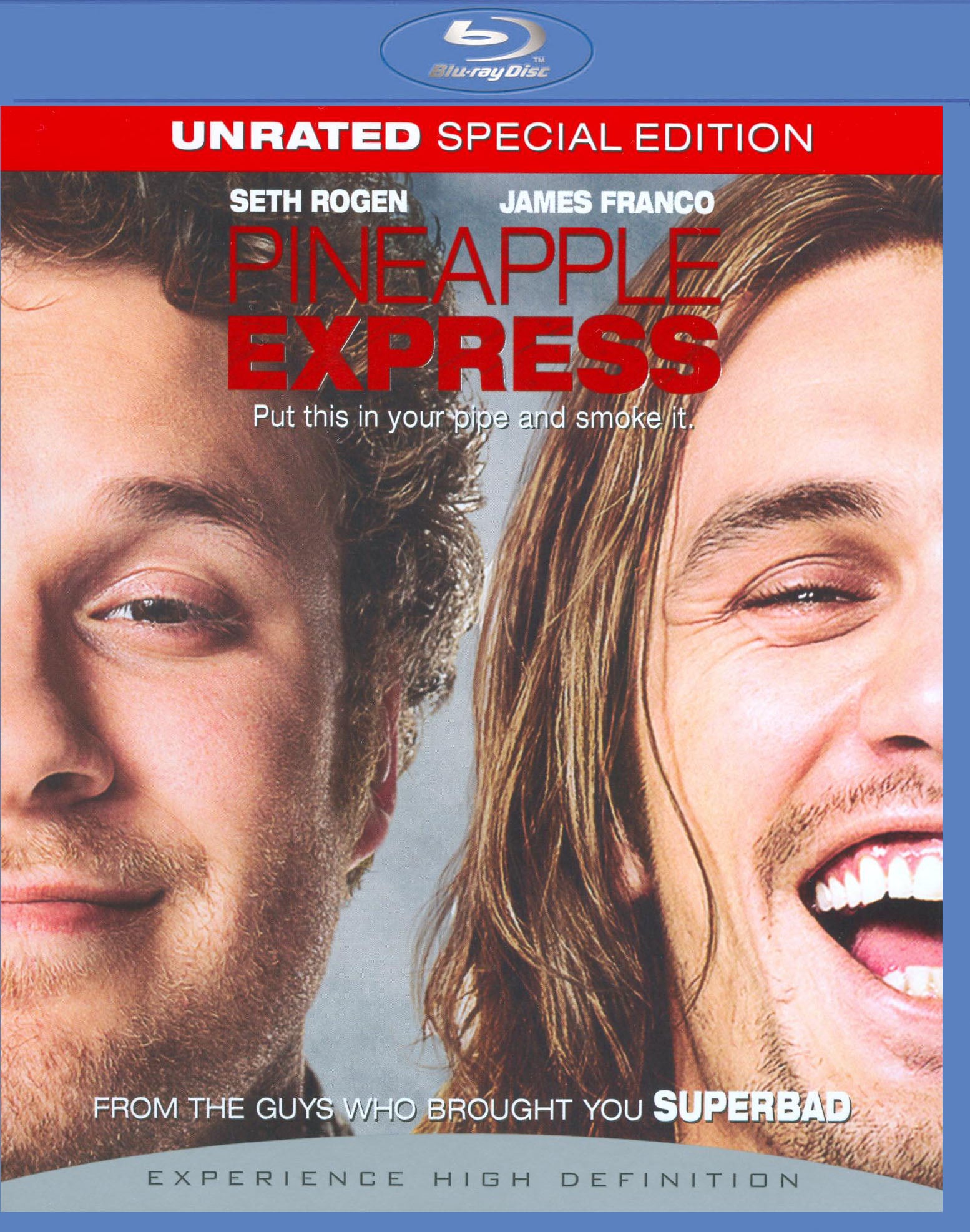 Pineapple Express [Unrated] [Blu-ray] cover art