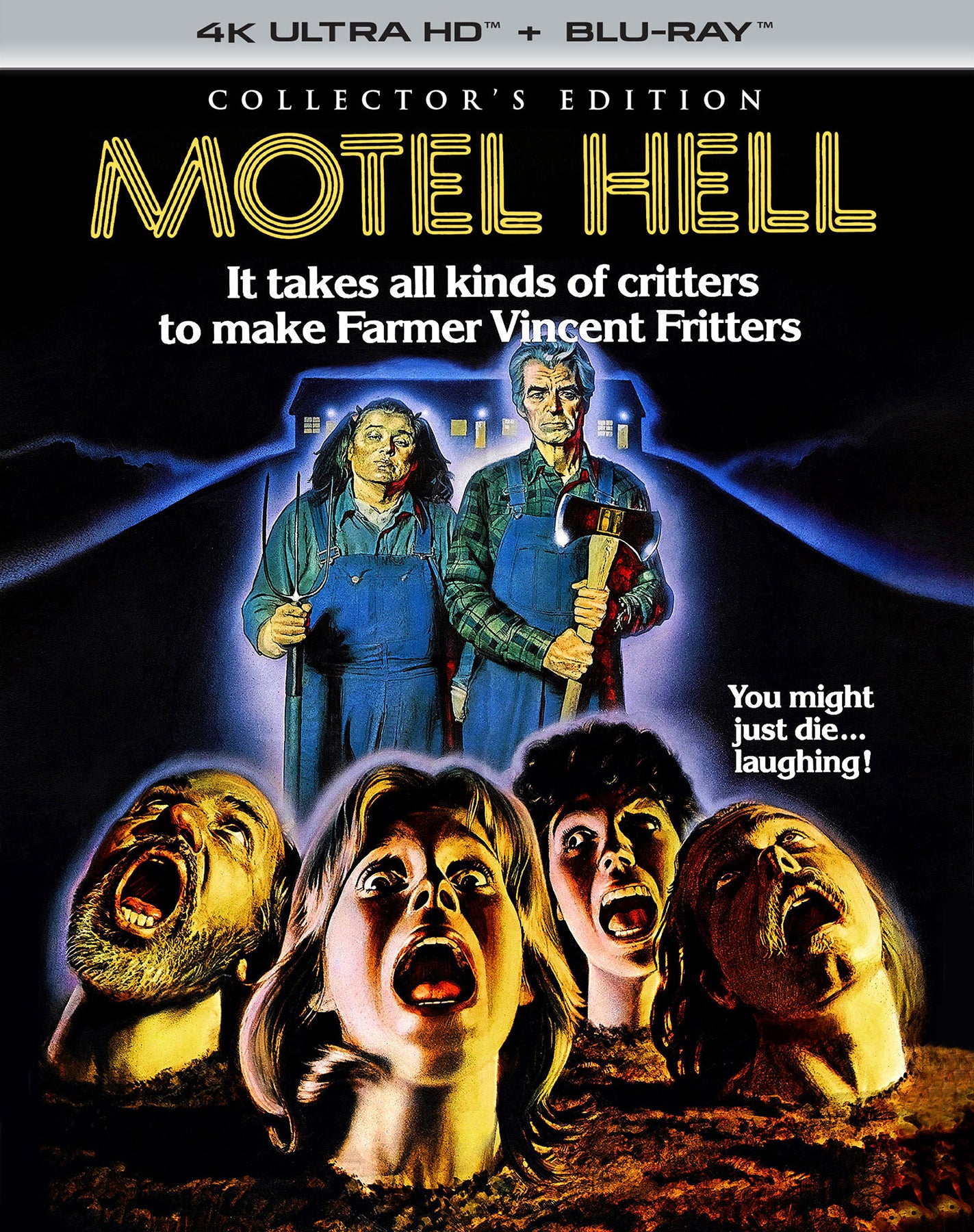 Motel Hell [4K Ultra HD Blu-ray/Blu-ray] cover art