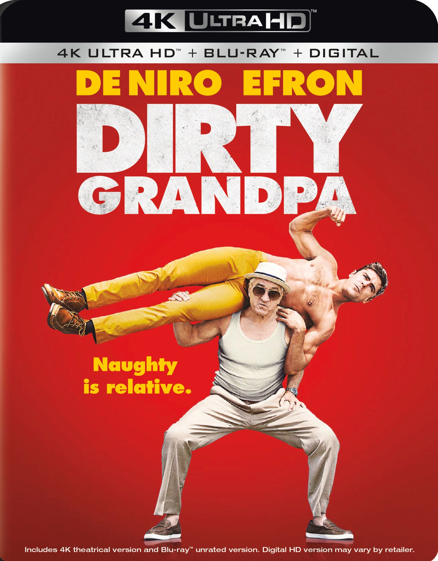 Dirty Grandpa [4K Ultra HD Blu-ray/Blu-ray] cover art