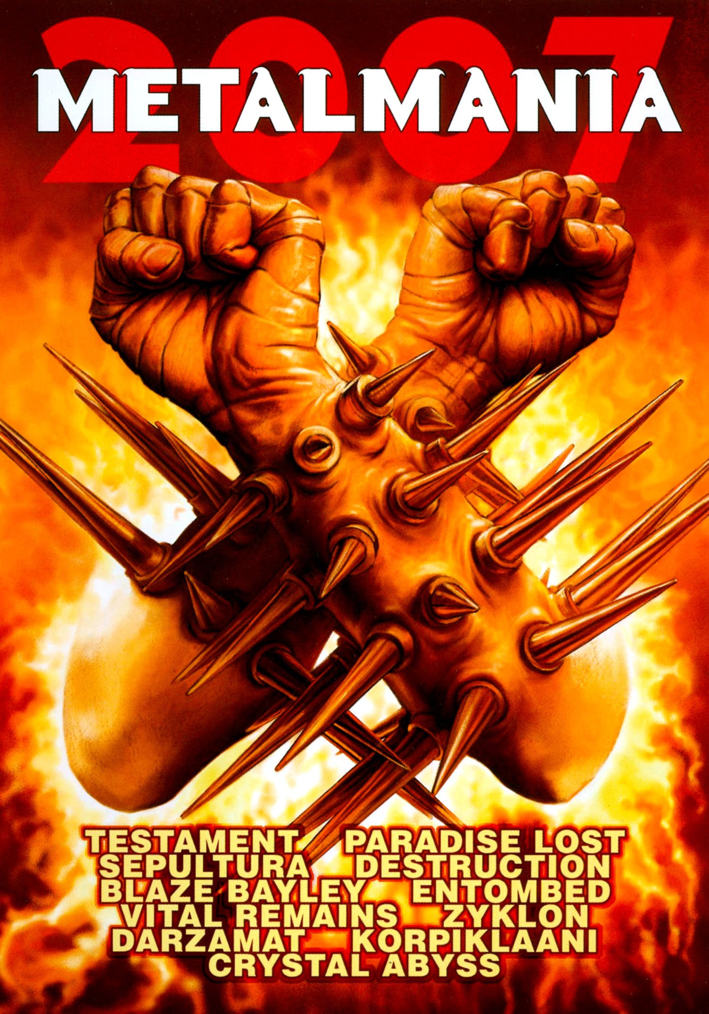 Metalmania 2007 [DVD & CD] cover art