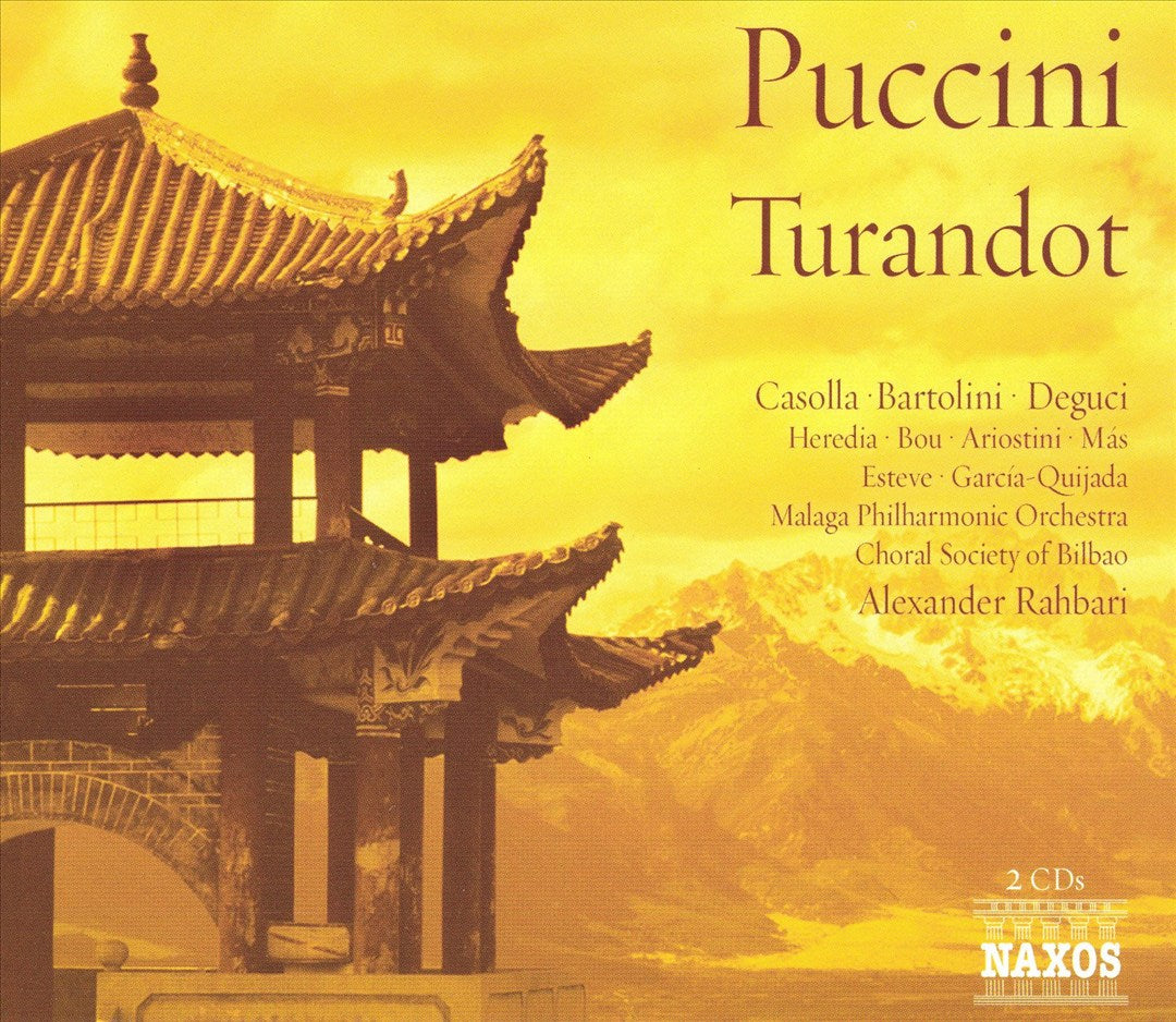 Puccini: Turandot cover art