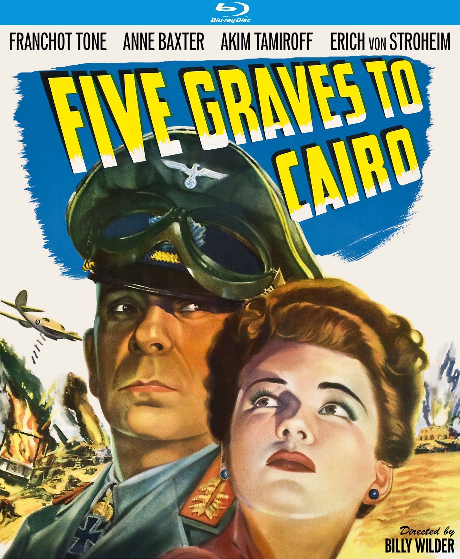 Five Graves to Cairo [Blu-ray] cover art
