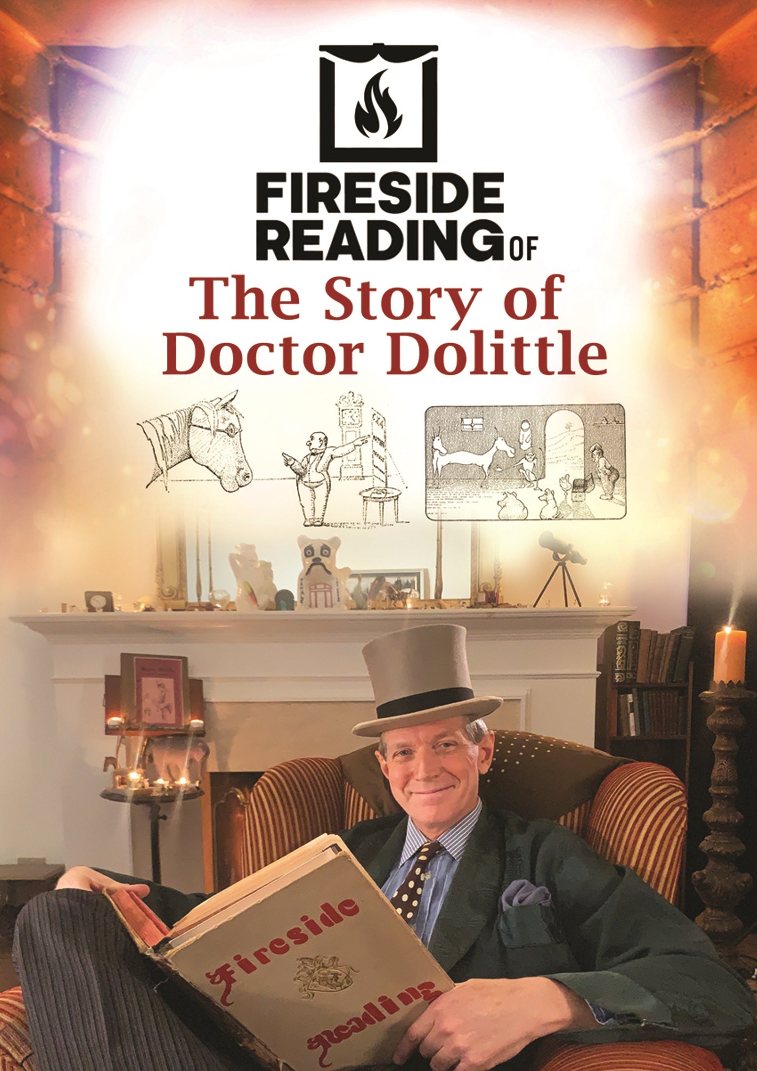 Fireside Reading of The Story of Doctor Dolittle cover art