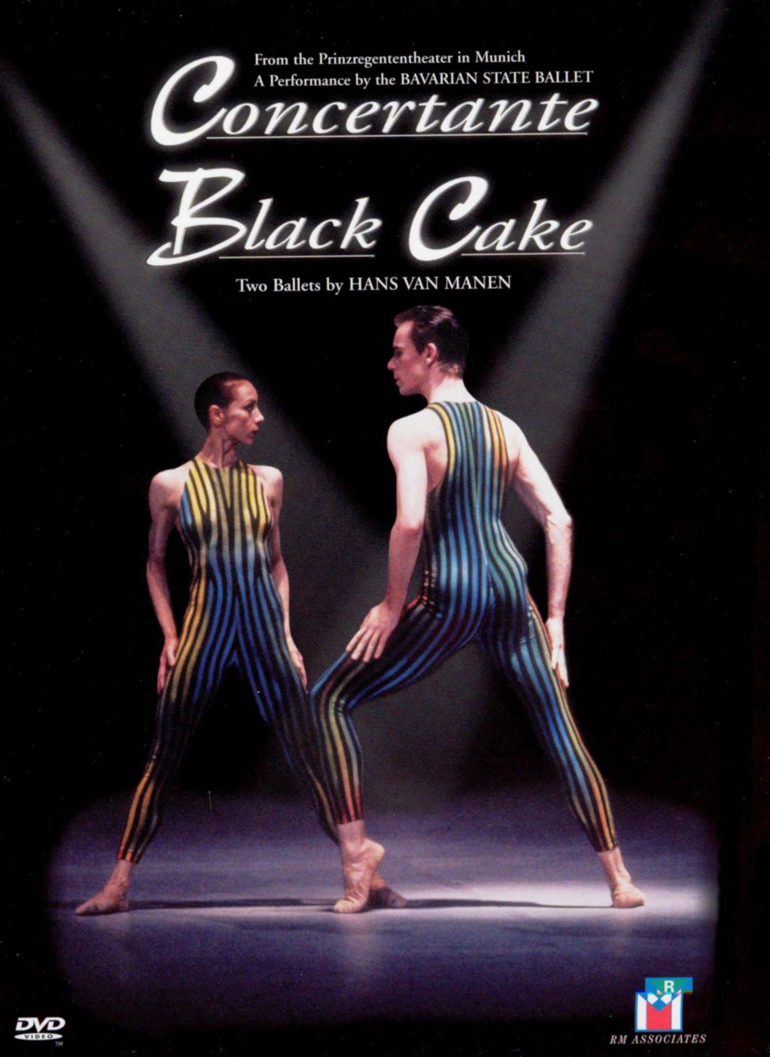 Hans Van Manen - Concertante & Black Cake cover art