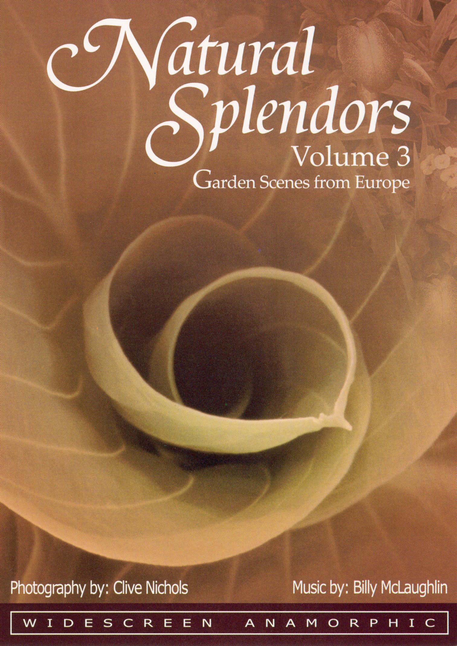 Natural Splendors, Vol. 3 - Garden Scenes From Europe cover art