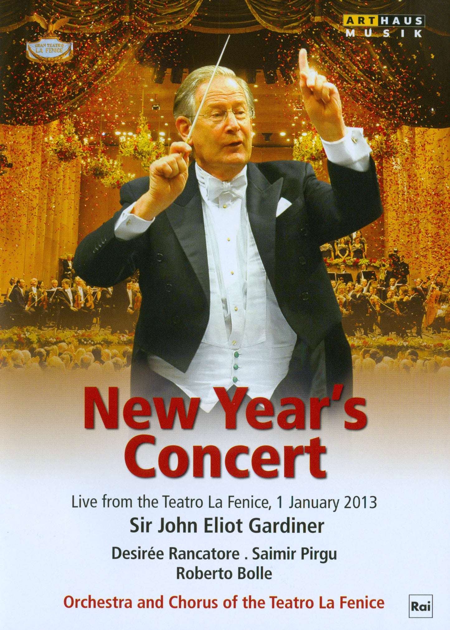 New Year's Concert, Live from the Teatro La Fenice, 1 January 2013 [Video] cover art