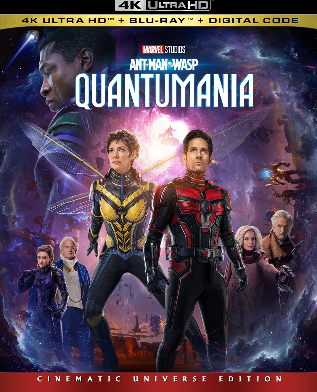 Ant-Man and the Wasp: Quantumania [Includes Digital Copy] [4K Ultra HD Blu-ray/Blu-ray] cover art