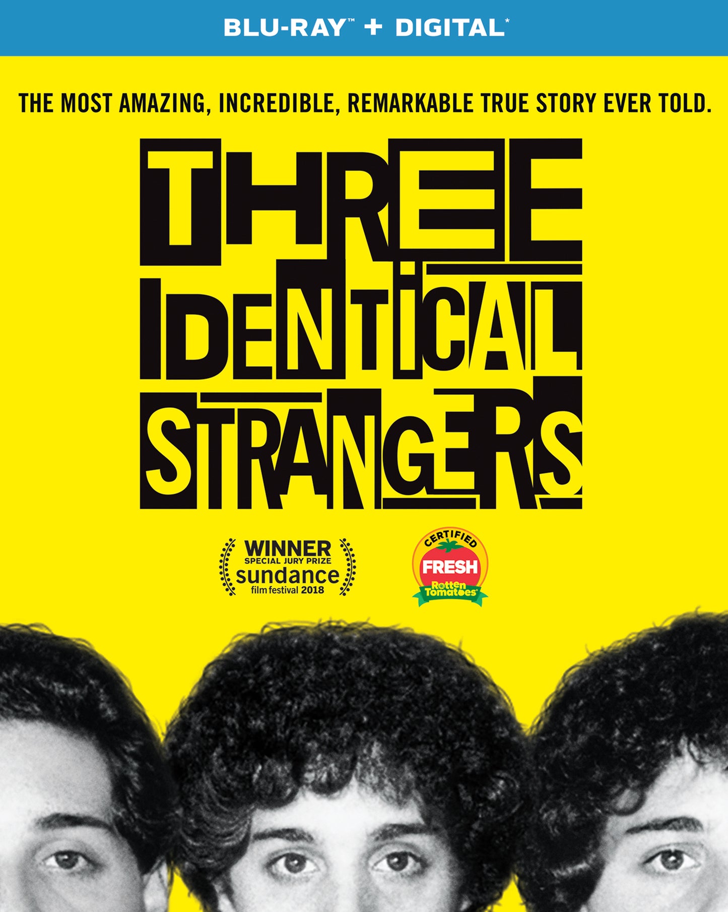 Three Identical Strangers [Includes Digital Copy] [Blu-ray] cover art