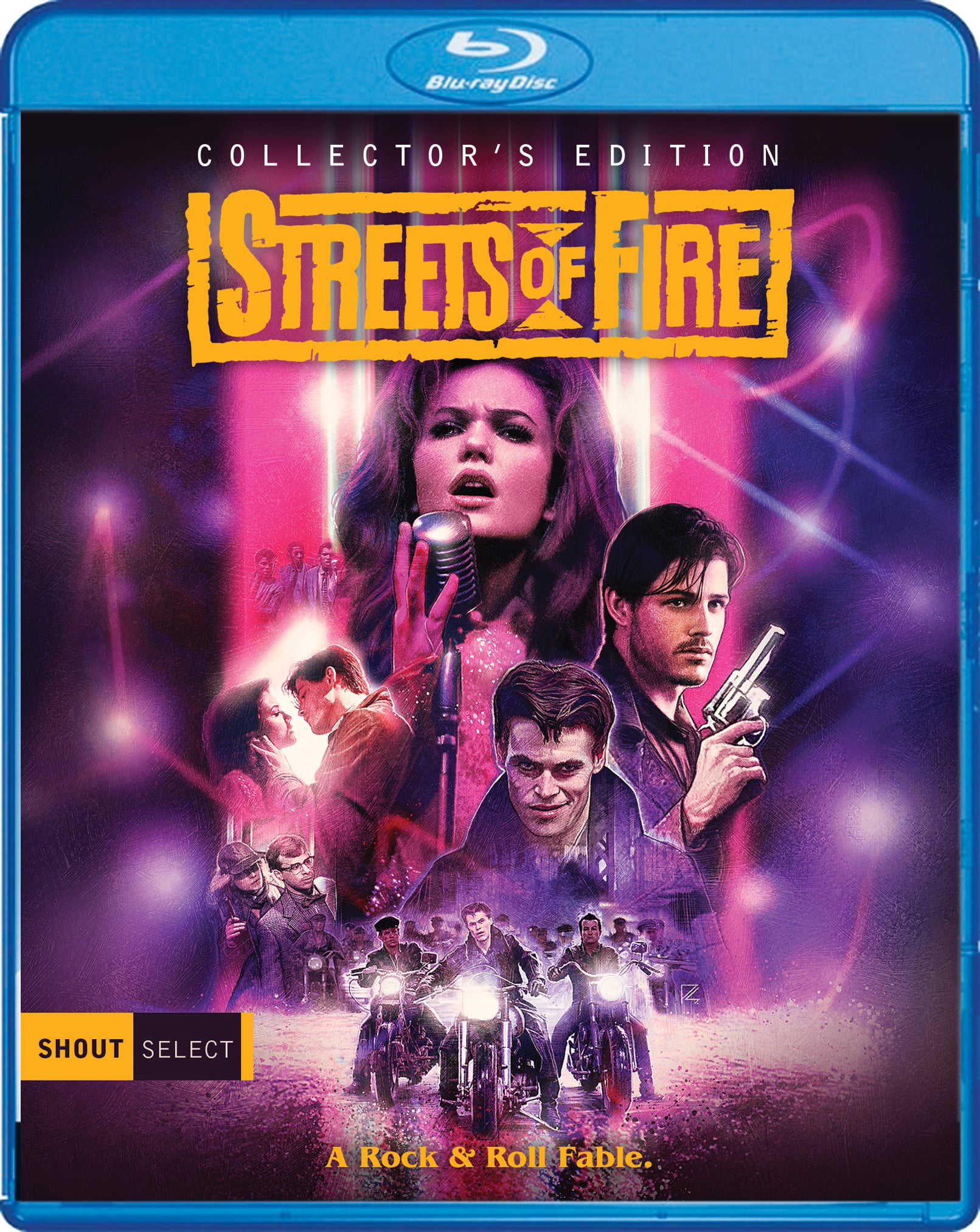 Streets of Fire [Collector's Edition] [Blu-ray] [2 Discs] cover art