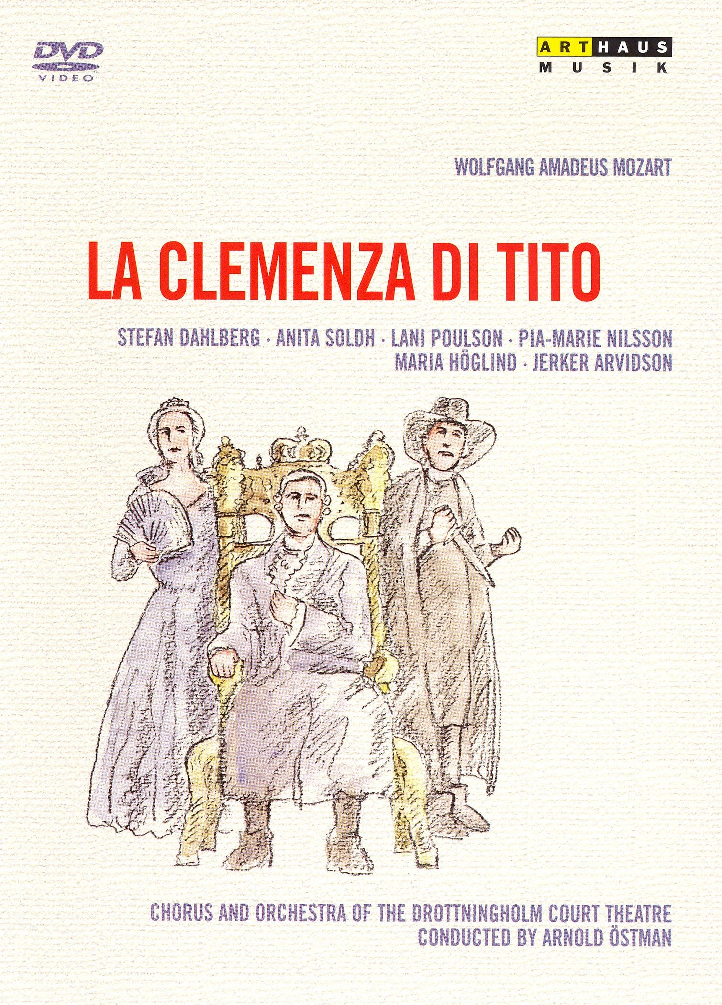 Wolfgang Amadeus Mozart - La Clemenza Di Tito cover art