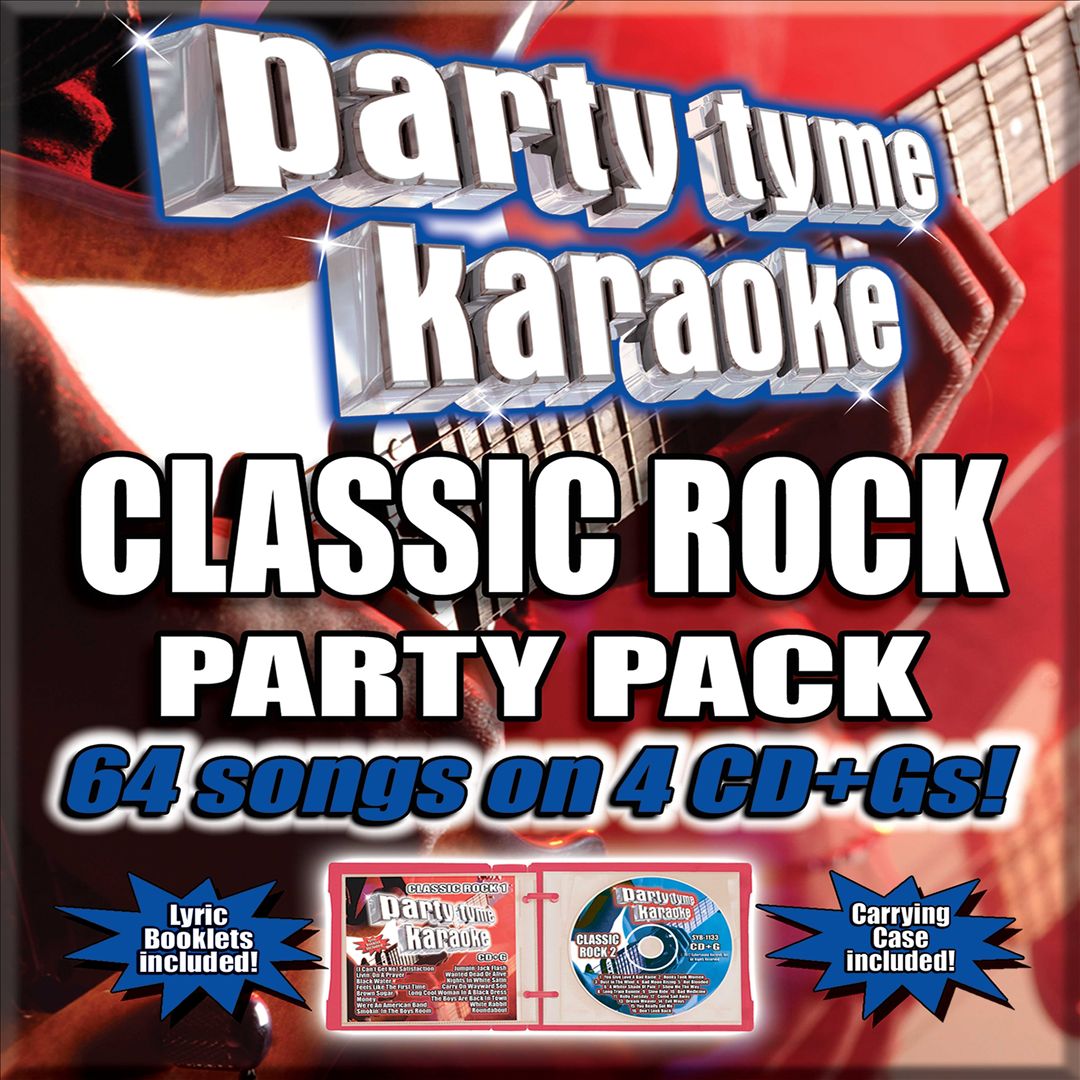 Party Tyme Karaoke: Classic Rock Party Pack cover art