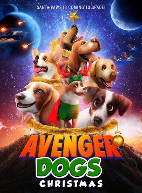 Avenger Dogs Christmas cover art