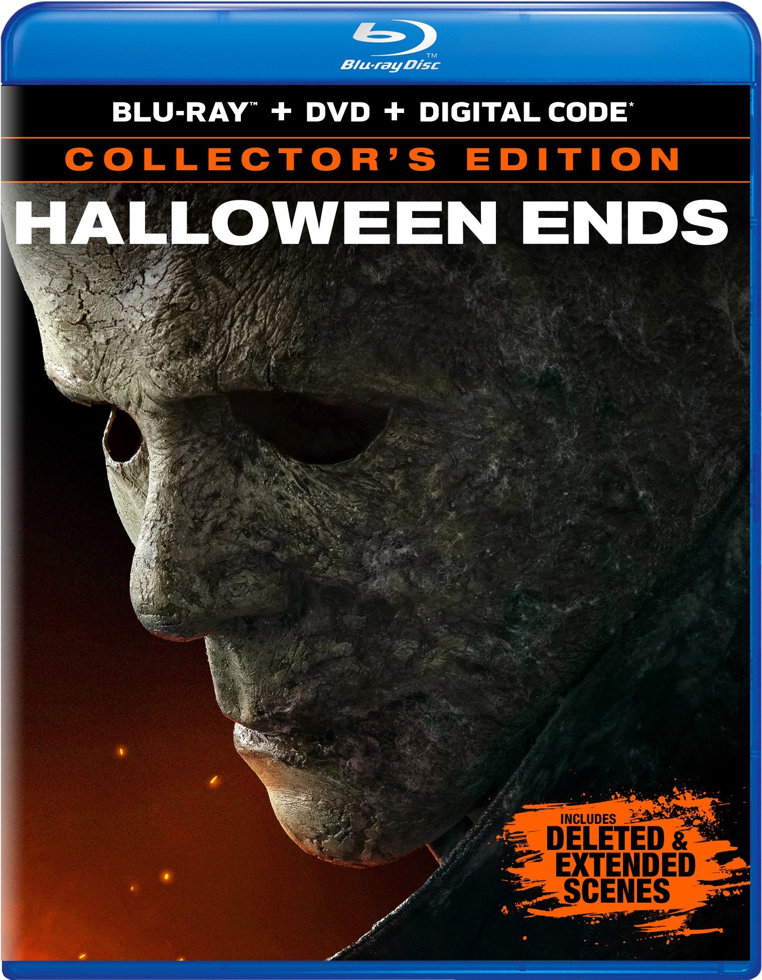 Halloween Ends [Includes Digital Copy] [Blu-ray/DVD] cover art