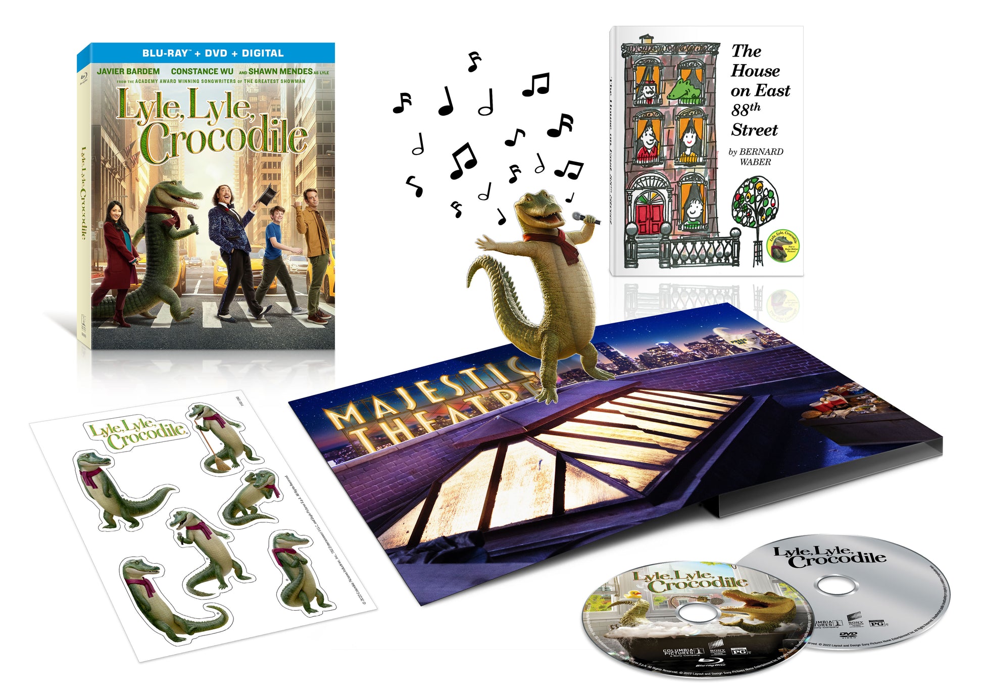 Lyle, Lyle, Crocodile [Includes Digital Copy] [Blu-ray/DVD] [Soundchip O-Ring] [Book] cover art