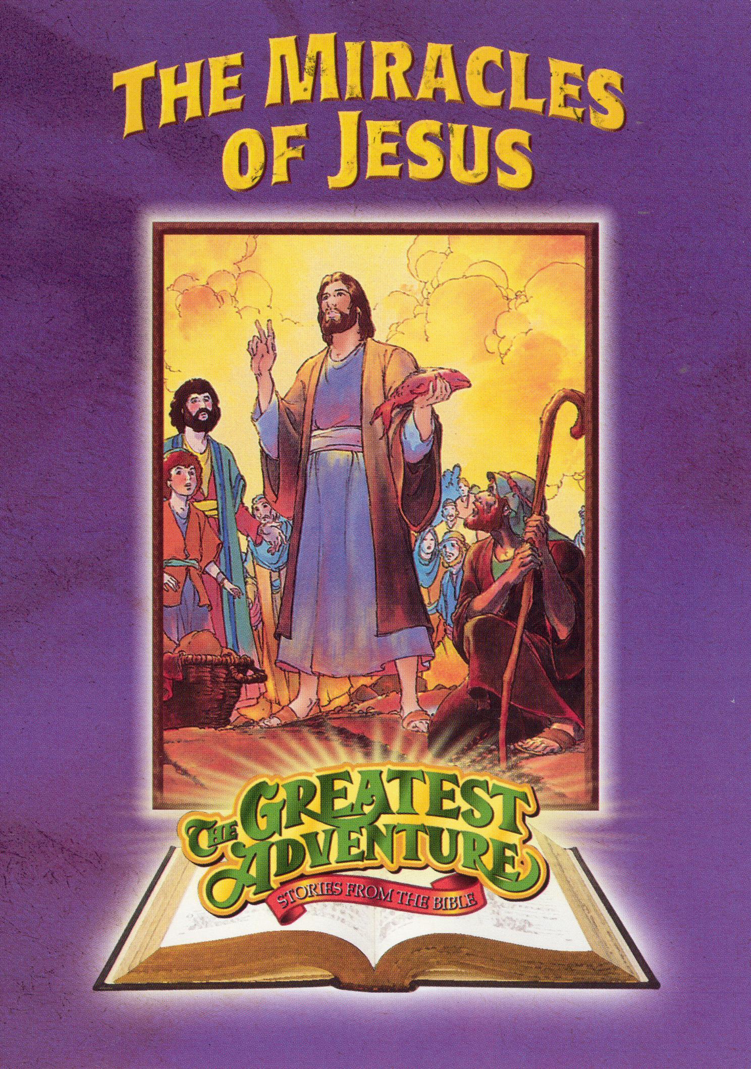 Greatest Adventure Stories From the Bible: The Miracles of Jesus cover art