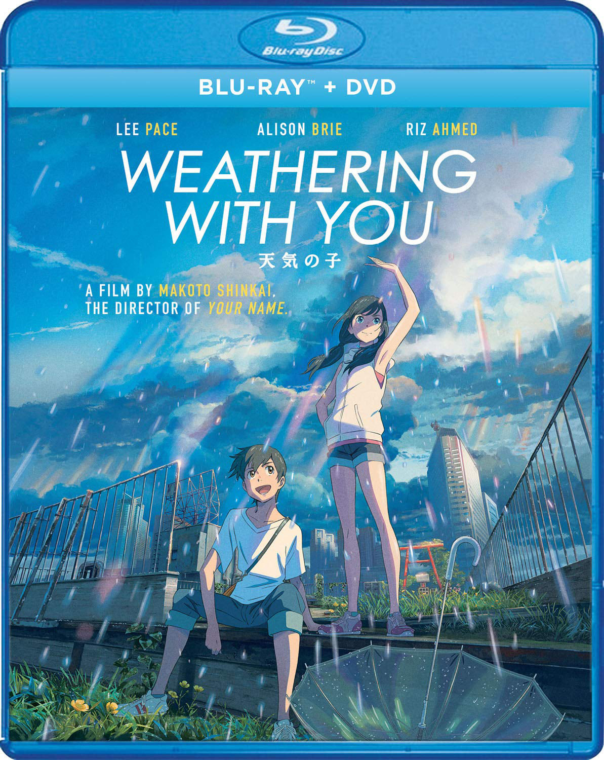 Weathering with You [Blu-ray/DVD] cover art