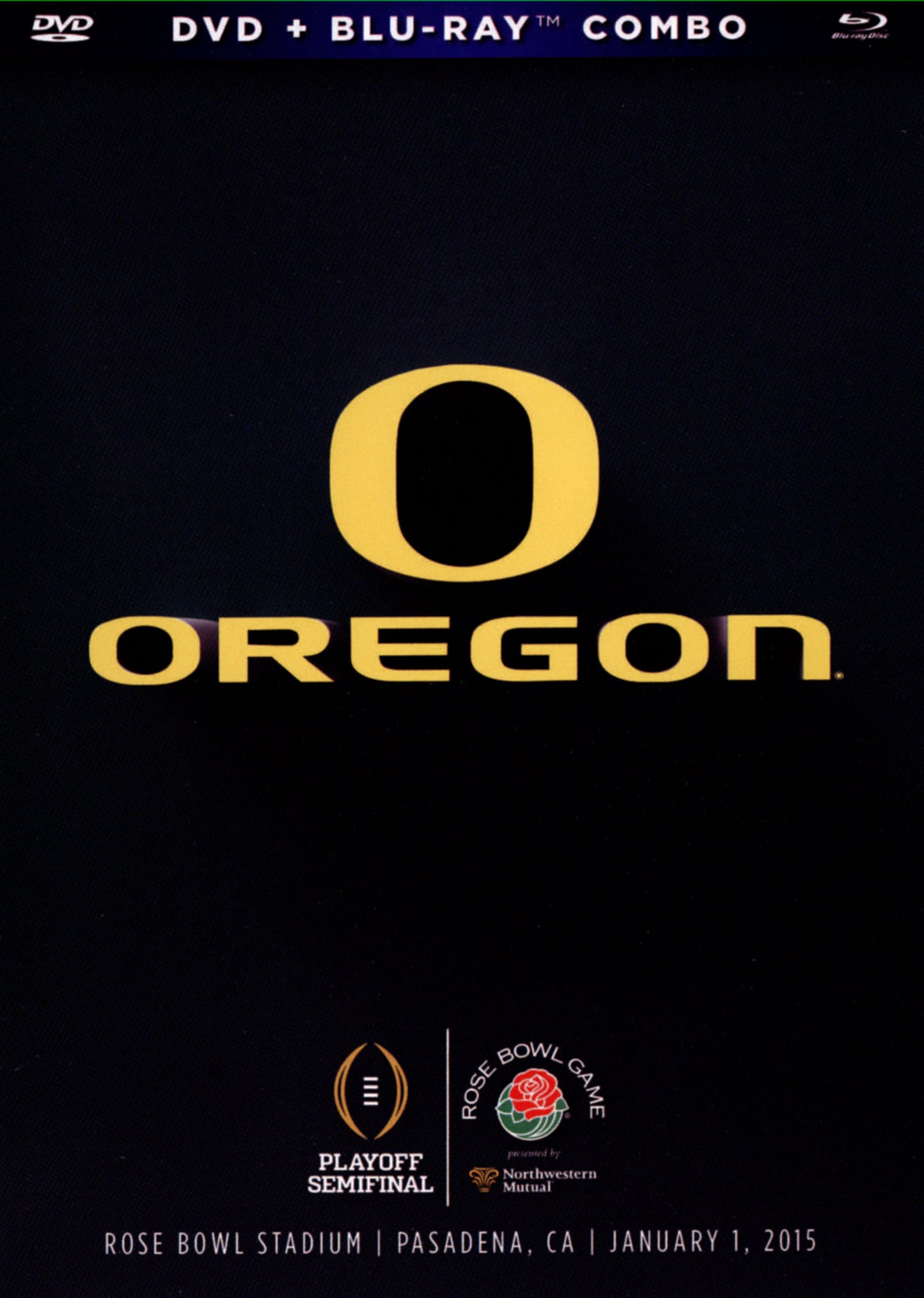 2015 Northwestern Mutual Rose Bowl Game [2 Discs] [Blu-ray/DVD] cover art