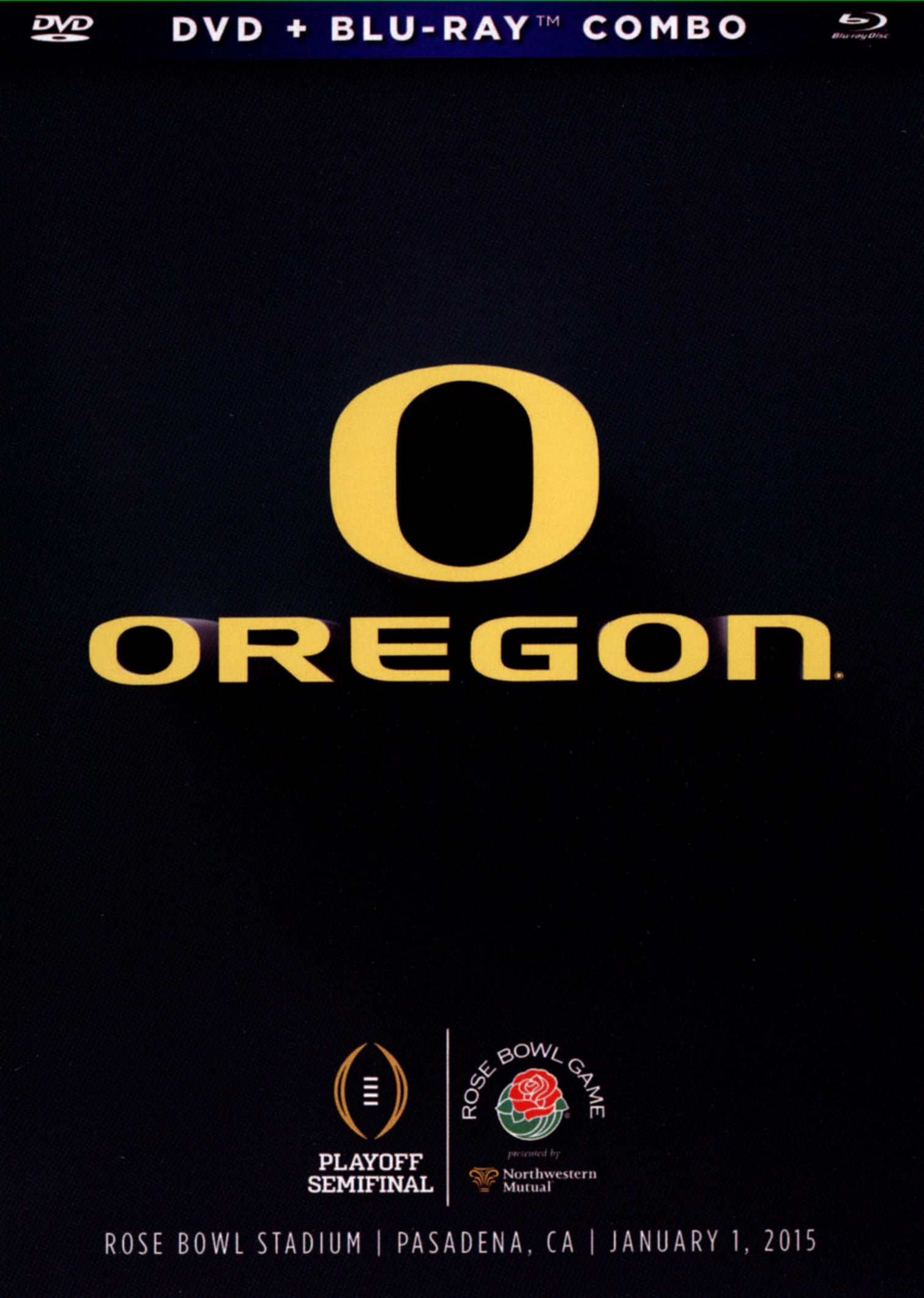2015 Northwestern Mutual Rose Bowl Game [2 Discs] [Blu-ray/DVD] cover art