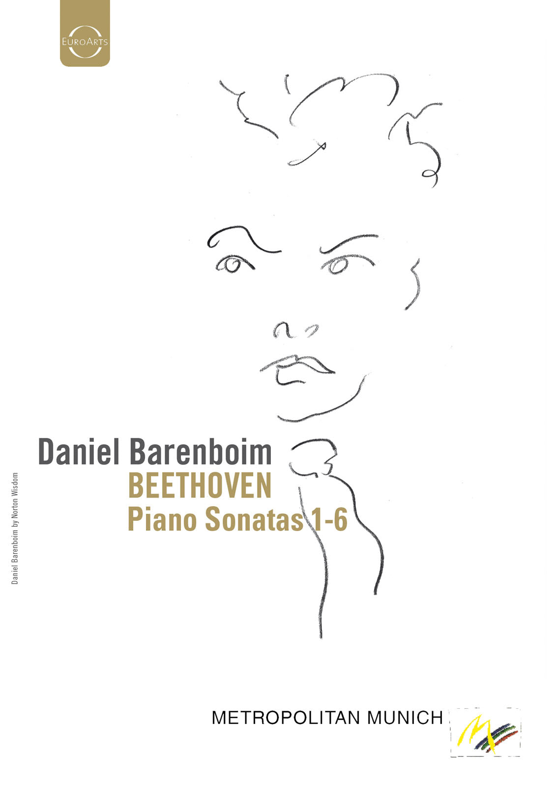 Beethoven: Piano Sonatas 1-6 (The Complete Piano Sonatas 1) [EuroArts] cover art