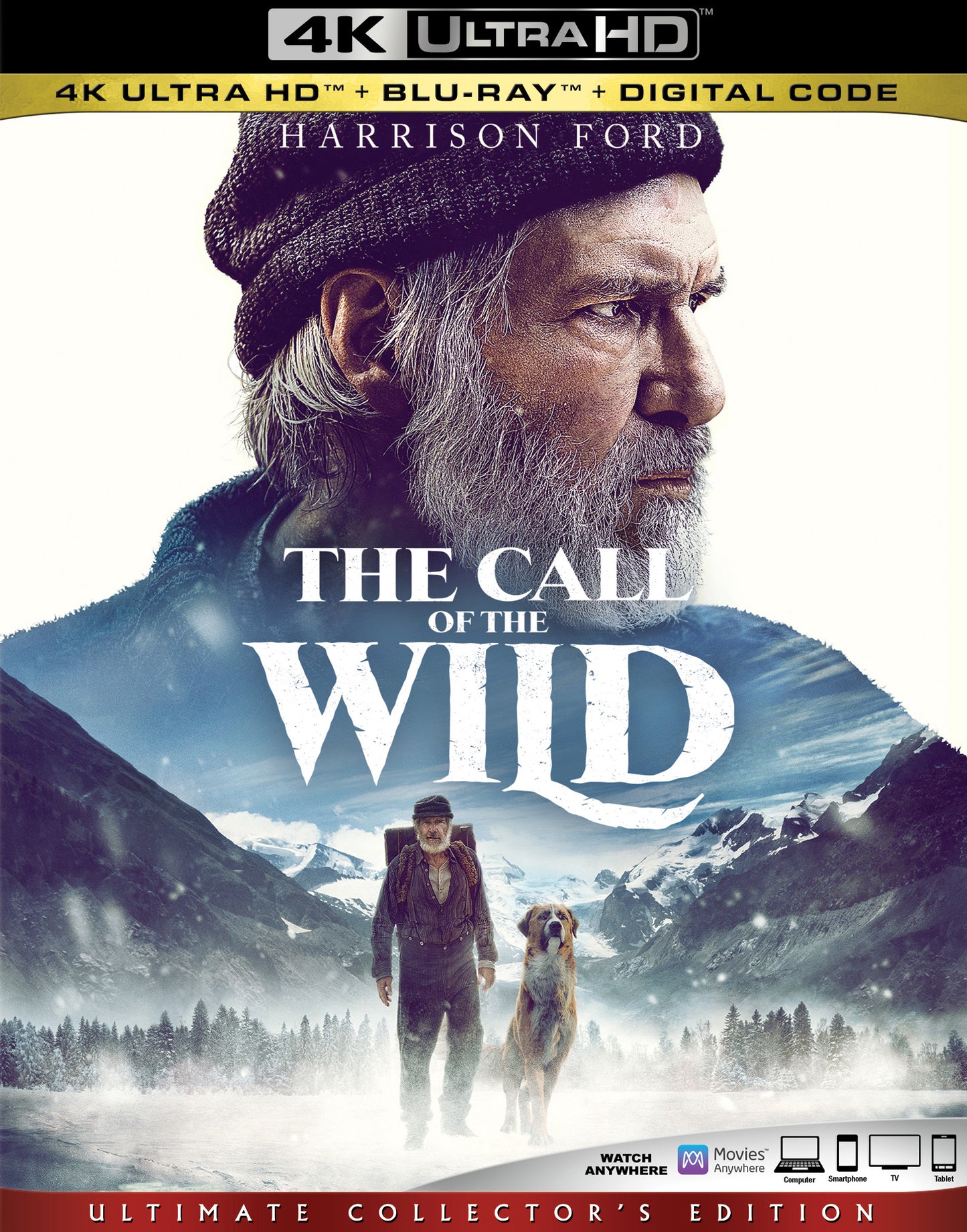 Call of the Wild [Includes Digital Copy] [4K Ultra HD Blu-ray/Blu-ray] cover art