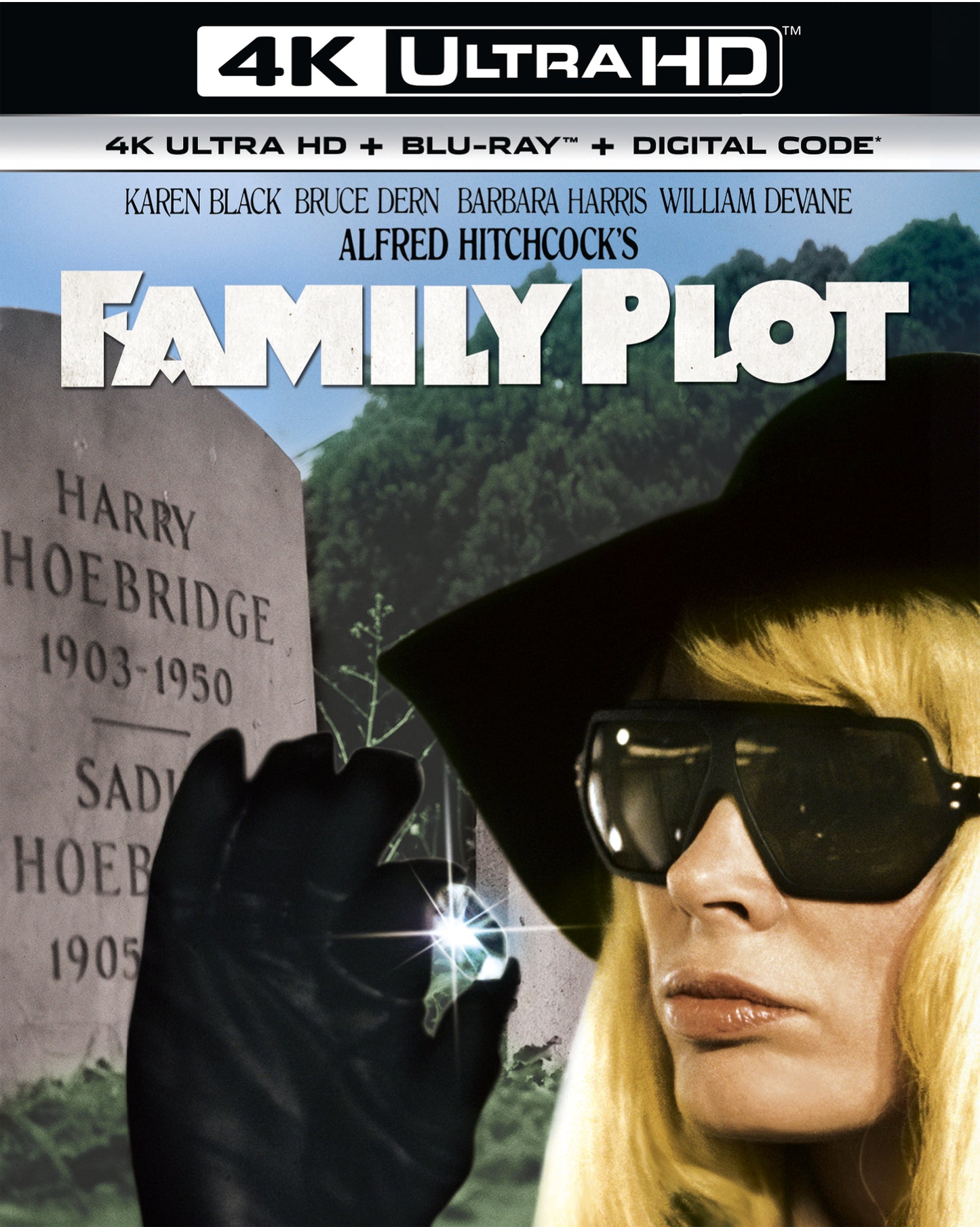 Family Plot [4K Ultra HD Blu-ray] cover art