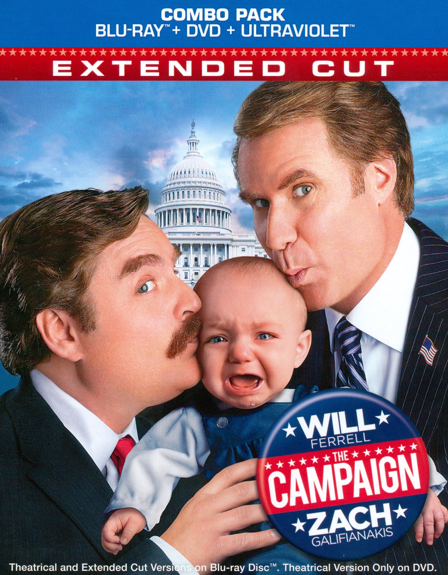 Campaign [2 Discs] [Includes Digital Copy] [Blu-ray/DVD] cover art