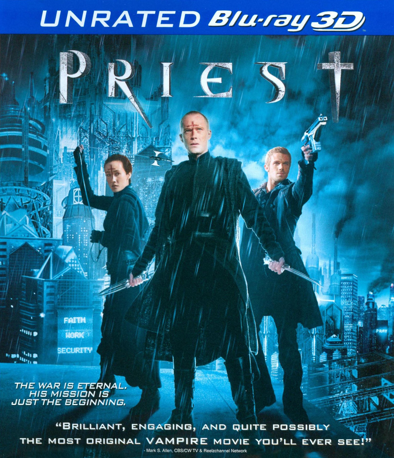 Priest [3D] [Blu-ray] cover art