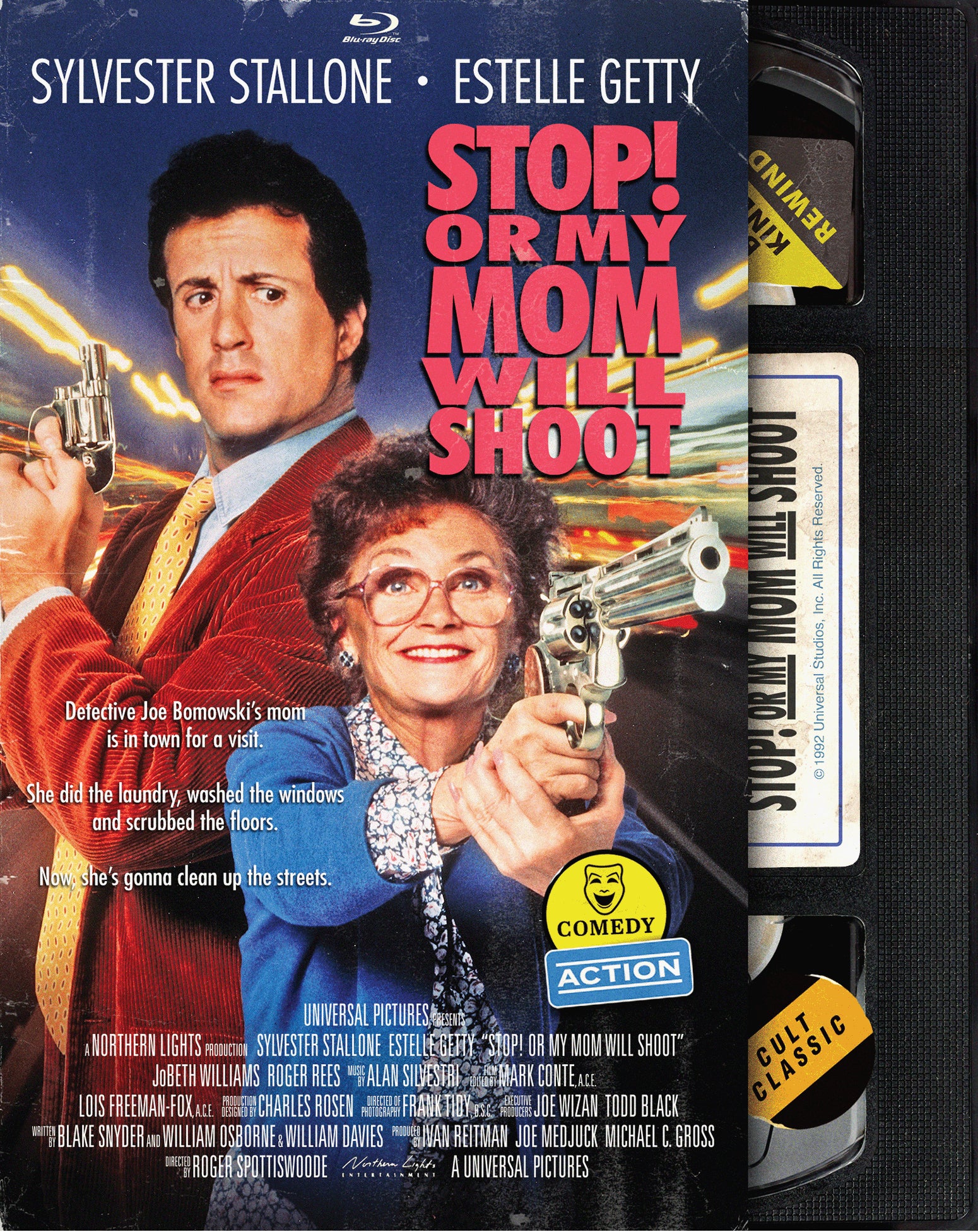 Stop! Or My Mom Will Shoot [Blu-ray] cover art